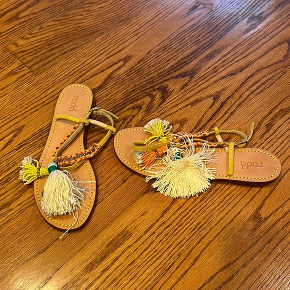 Radà Woman’s Tassel Sandals Size 40 - Picture 1 of 6